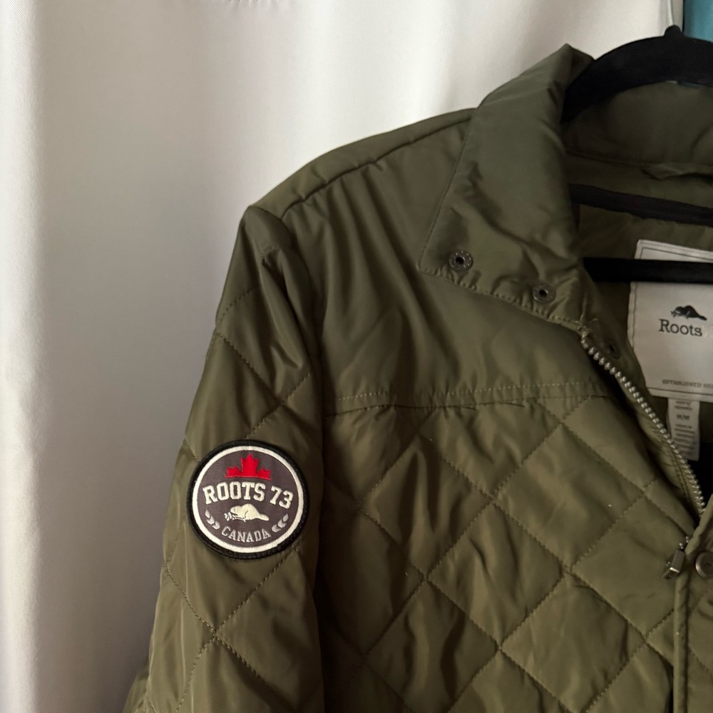 American Horror Story: Apocalypse Roots 73 Green Quilted Jacket Winter Warm Rare - Picture 4 of 6